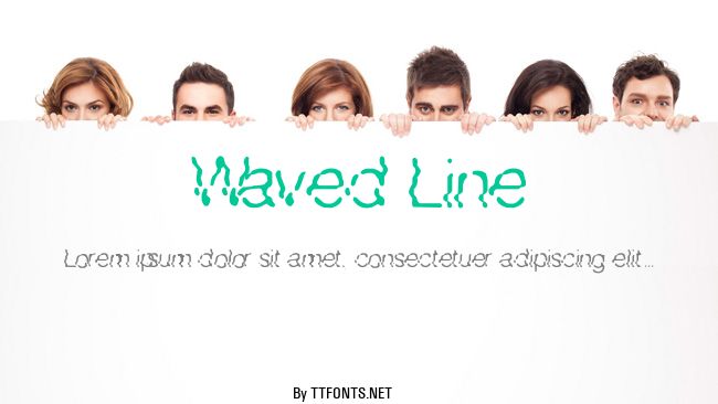 Waved Line example